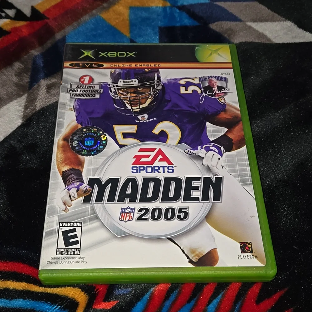 Xbox Video Games Madden 2005 and Tiger Woods PGA Tour 2005